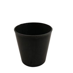 Melamine Übertopf grau D17cm H15cm