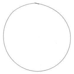 Flachdrahtringe D40cm