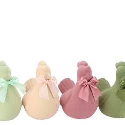 Huhn Flock Summer mix grün XL 38x29x42cm