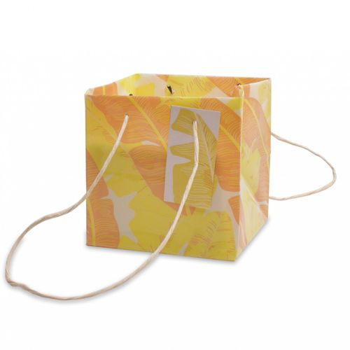 Tasche Urban gelb 16x16x16cm