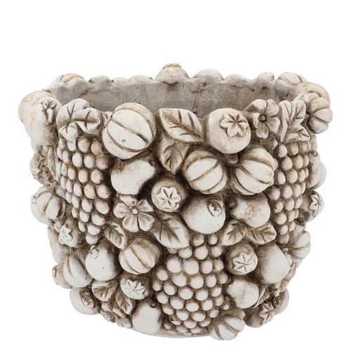 Beton Übertopf Obst 18x18x14cm