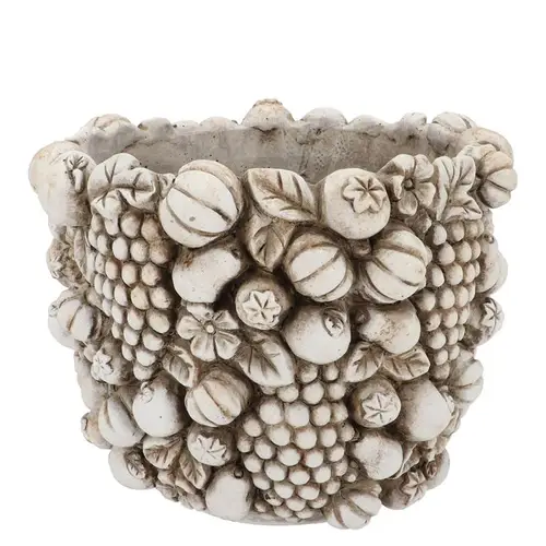 Beton Übertopf Obst 18x18x14cm