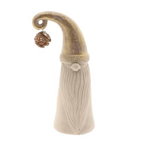 Gnome Kessy braun D14.5cm H28cm