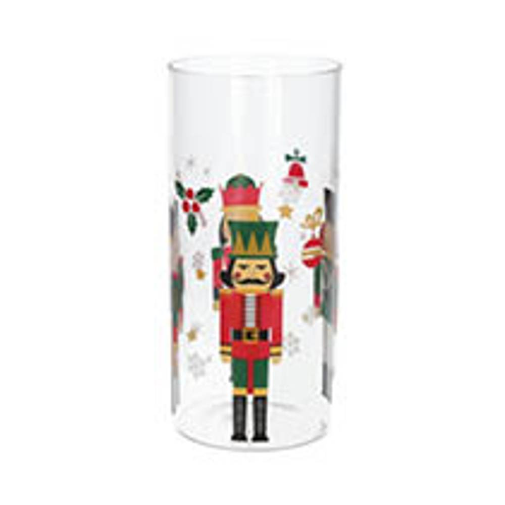 Deko Vase Nussknacker D09cm H25cm