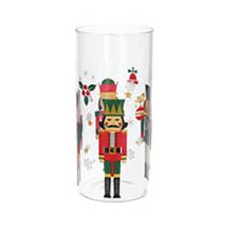 Deko Vase Nussknacker D09cm H25cm