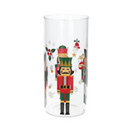 Deko Vase Nussknacker D09cm H25cm