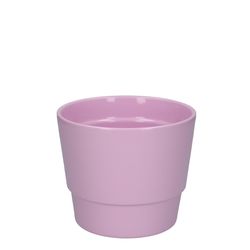 Keramik Übertopf Basic rosa D14.5cm H12cm