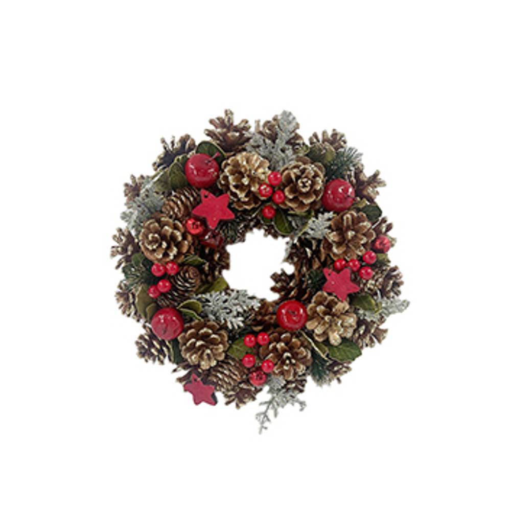 Kranz Weihnachten rot D30cm