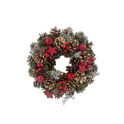 Kranz Weihnachten rot D30cm