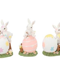 Hase Mimi mix pastel 11x10x20cm