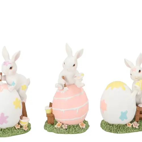 Hase Mimi mix pastel 11x10x20cm