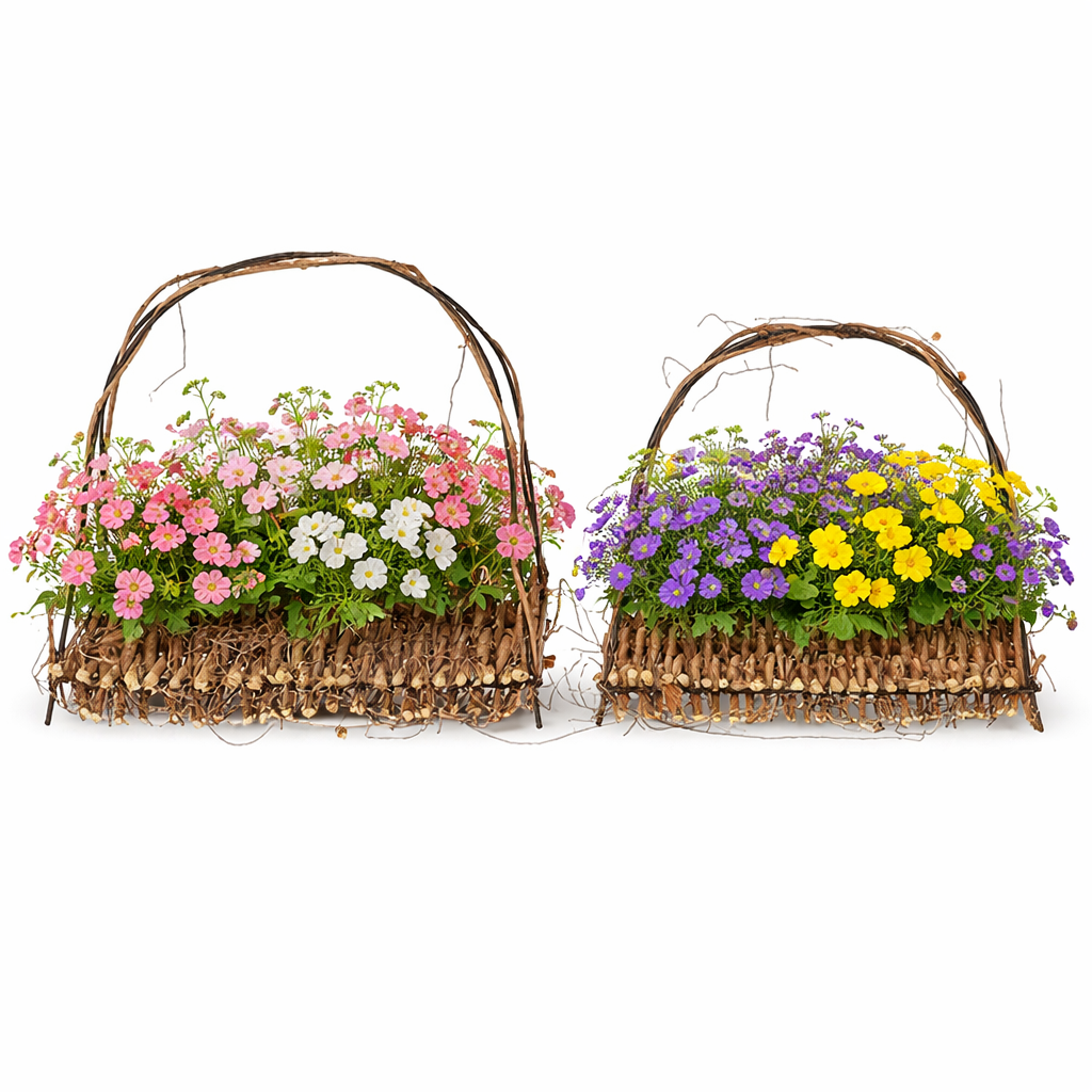 Tray Moisier Rechteck mit Henkel 2/Set 30x22x27cm