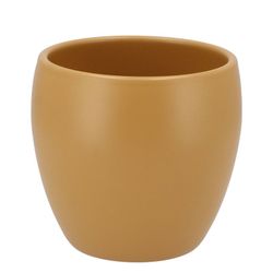 Keramik Übertopf Vinci senfgelb D14cm H13cm