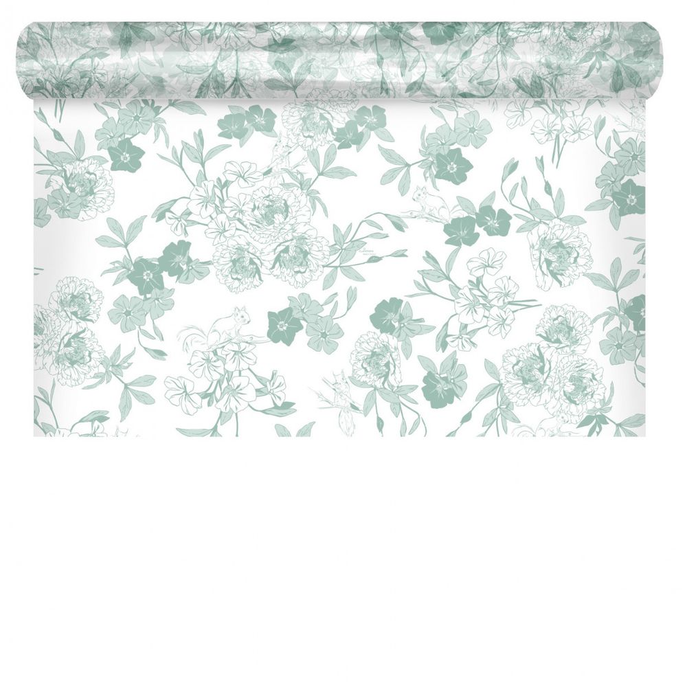 Folie Rolle 80cm Foresty grün 100m