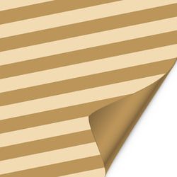 Folie Blatt Muse braun 80x80cm