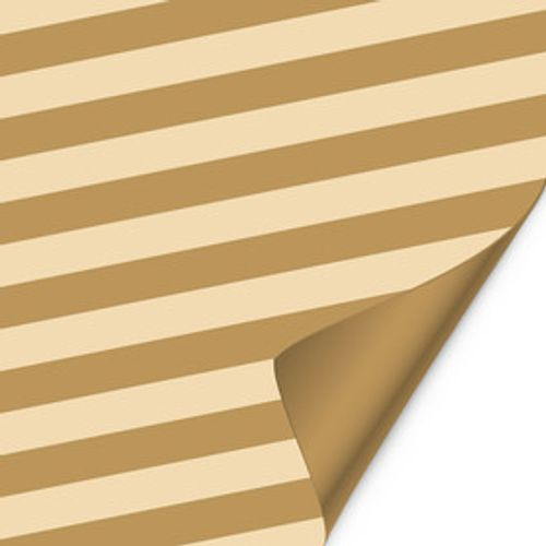 Folie Blatt Muse braun 80x80cm