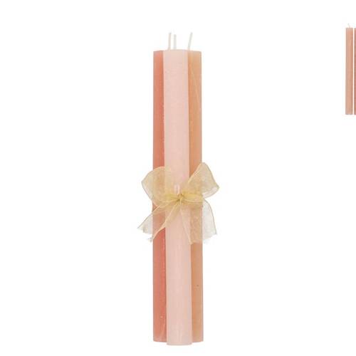 Kerze Frosty mix sand 02x25cm