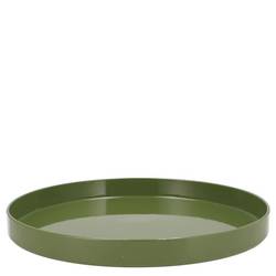 Melamine Teller grün 27x27x03cm