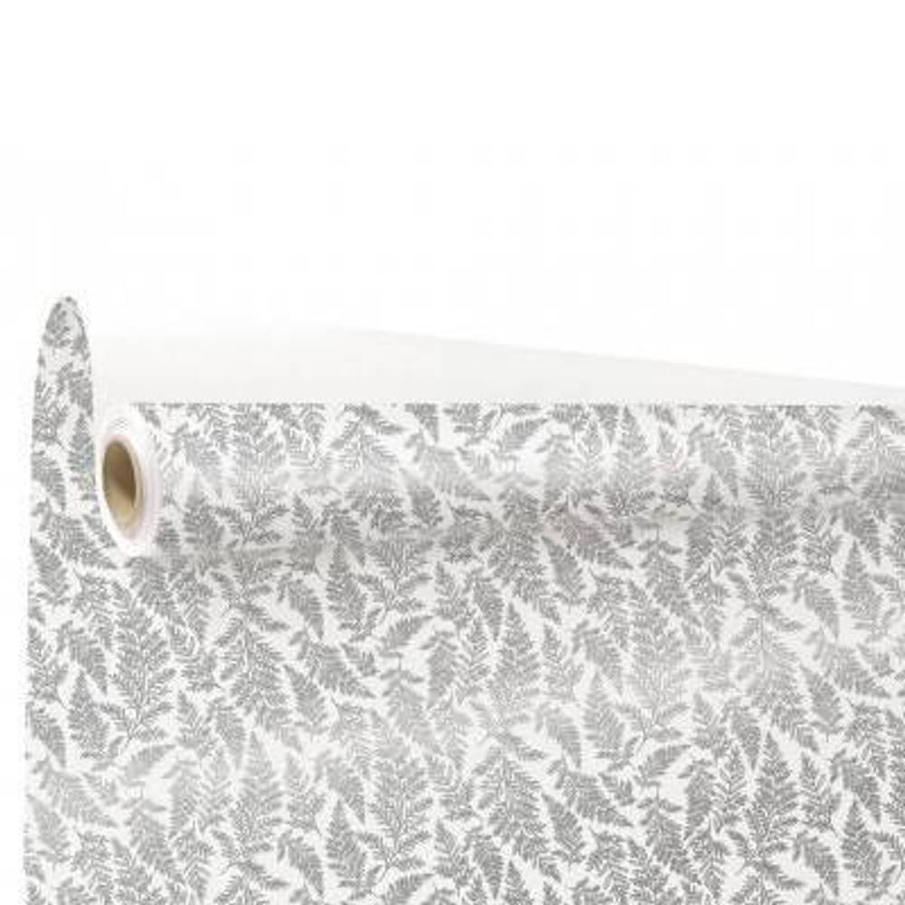 Papier Rolle 80cm Cyrielle weiss/grau 40m