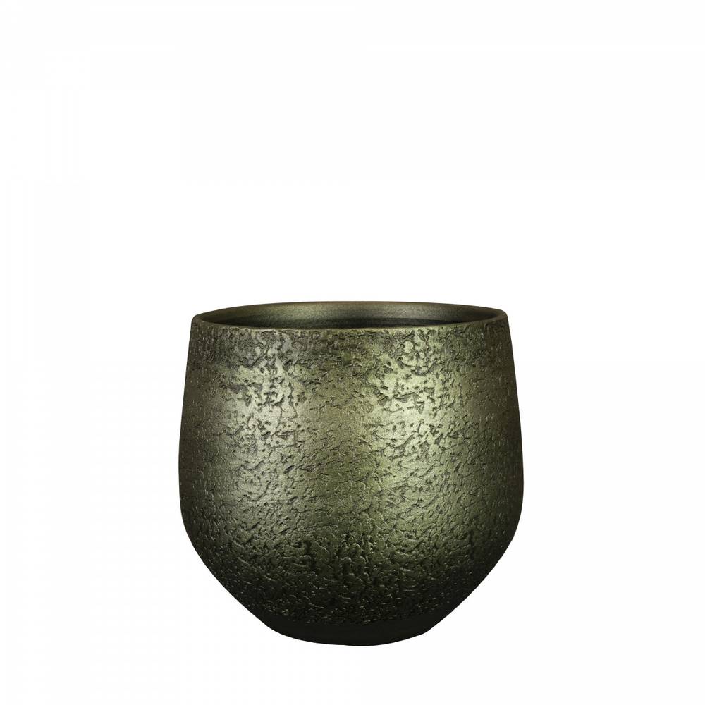 Keramik Übertopf Nora grün D16cm H13cm 