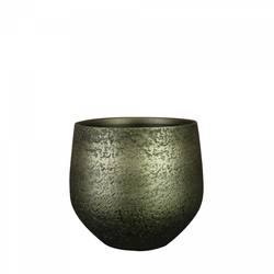 Keramik Übertopf Nora grün D16cm H13cm 