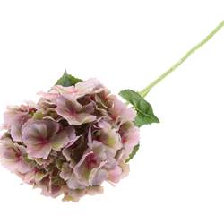 Seiden Hydrangea lila L80cm D25cm