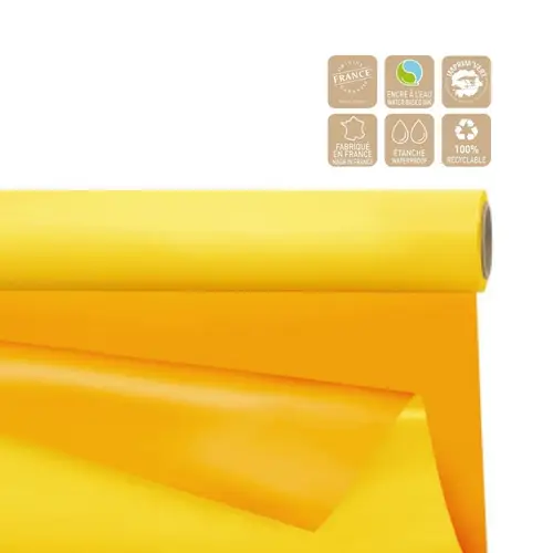 Folie Rolle 80cm Duo Matt gelb/orange 40m