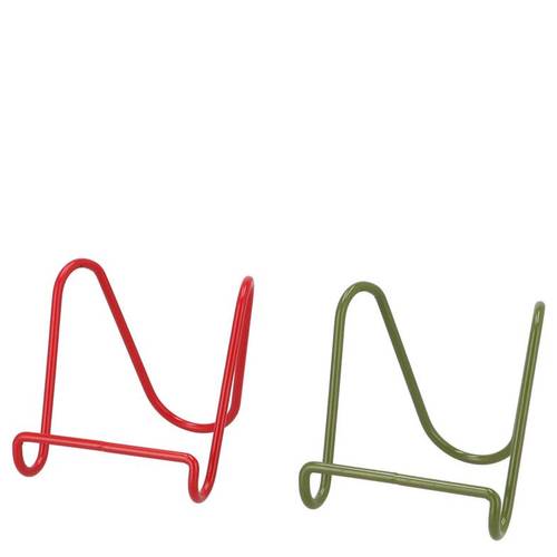 Deko Fliesenhalter grün/rot mix 8x10x9cm