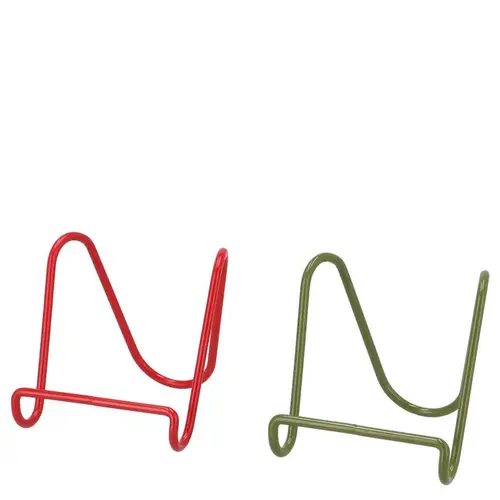 Deko Fliesenhalter grün/rot mix 8x10x9cm