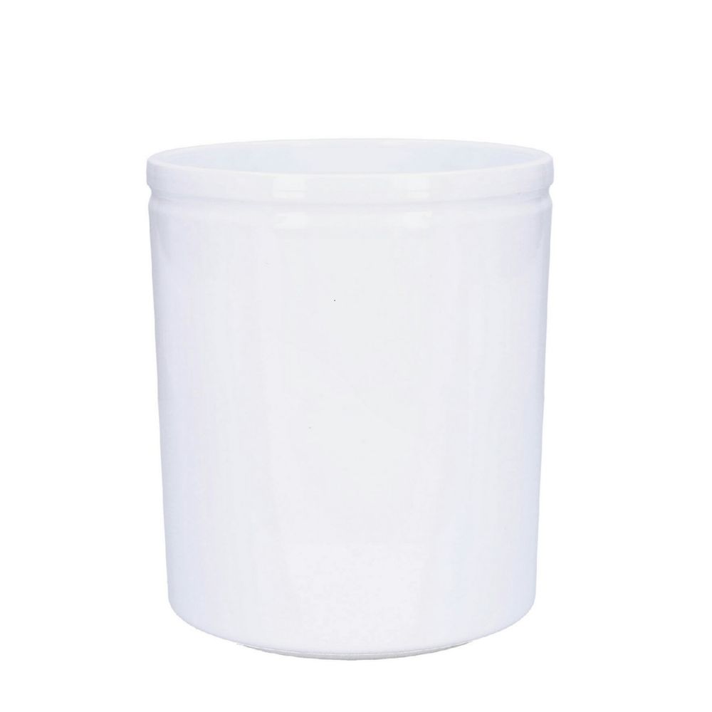 Keramik Orchidee Übertopf Luc weiss D13cm H15cm
