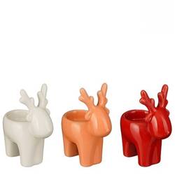 Teelichthalter Elch mix 10x5.5x11.5cm