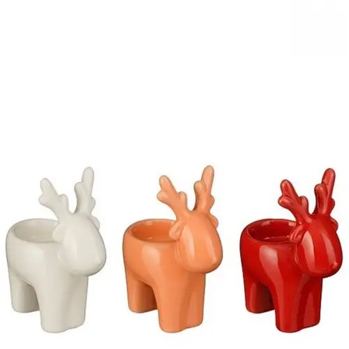 Teelichthalter Elch mix 10x5.5x11.5cm