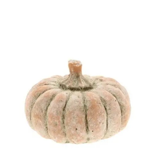 Deko Kürbis terrakotta D12cm H08cm