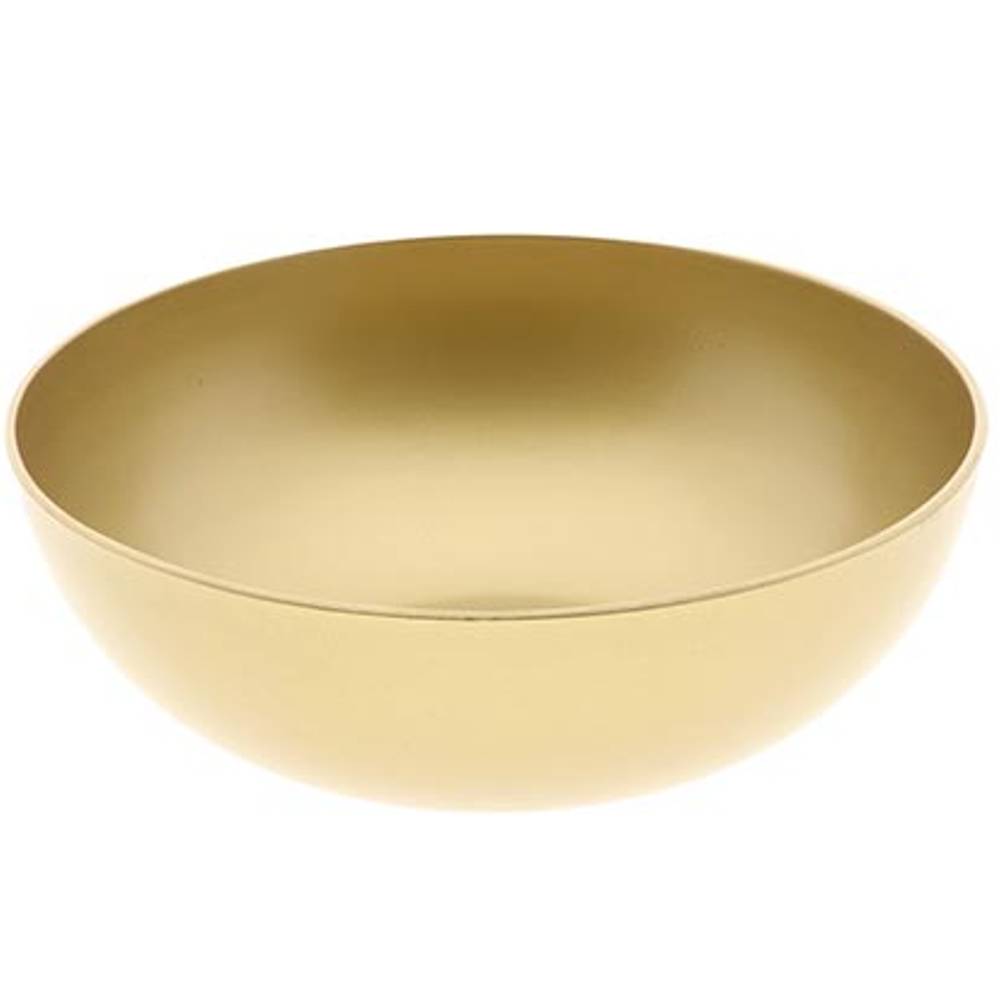 Melamine Schale gold D25cm H09cm