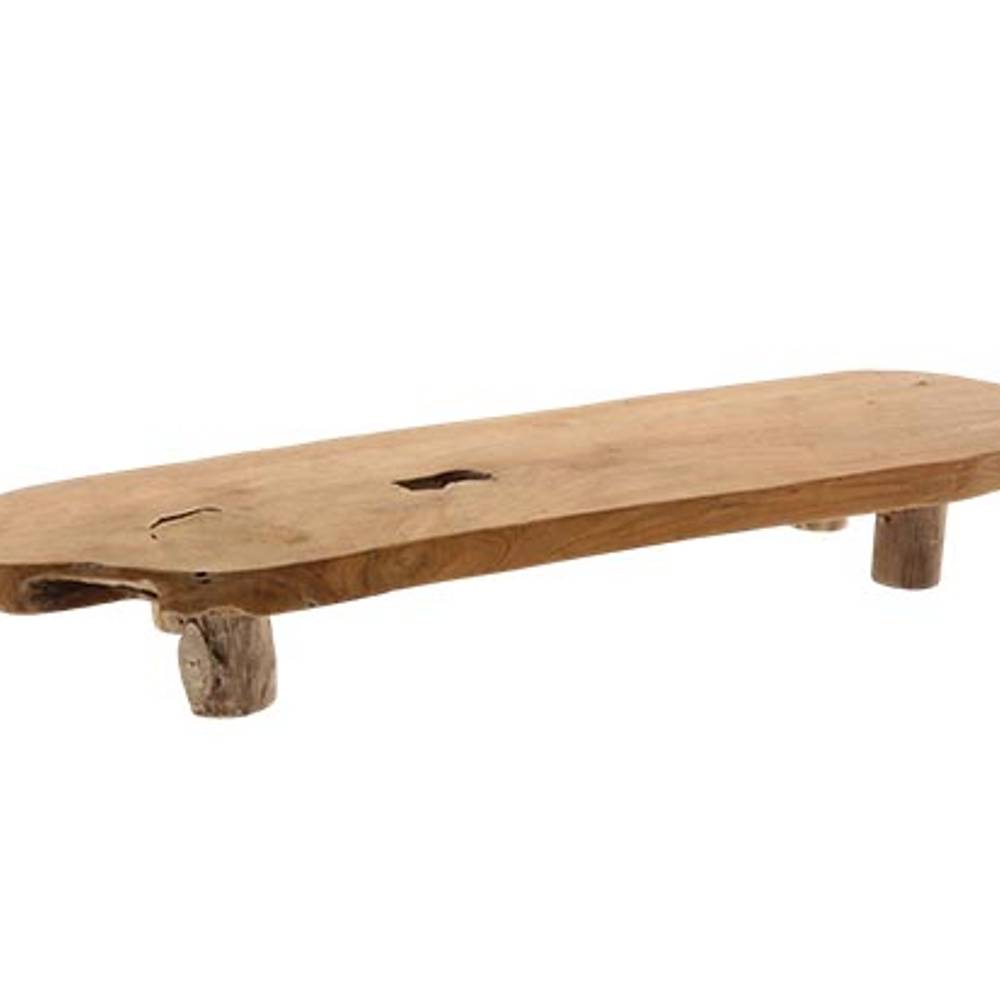 Teakholz Tisch Yogya natur 75x20x10cm