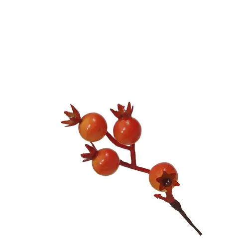 Zweig Granatapfel Stab orange L12cm x12