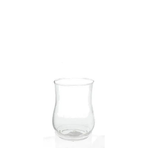 Glas Windlicht Rosy D09cm H12.5cm