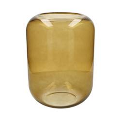 Glas Vase Aunton braun D28cm H38cm