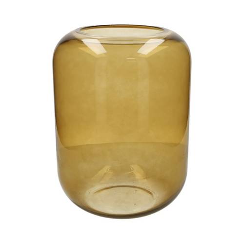 Glas Vase Aunton braun D28cm H38cm