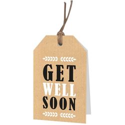 Karte Get Well 05x08cm x12