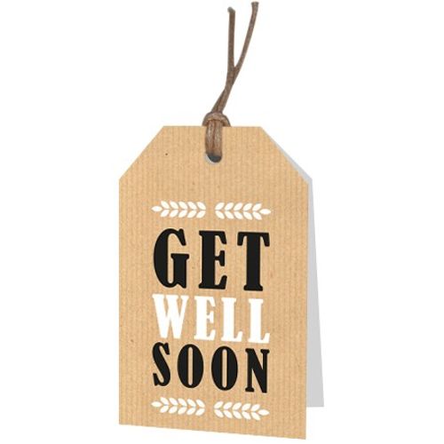 Karte Get Well 05x08cm x12