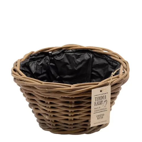 Korb Terima Rund braun D28cm H13cm