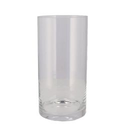 Glas Zylinder schwer D15cm H25cm
