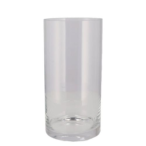 Glas Zylinder schwer D15cm H25cm