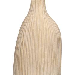 Keramik Vase Chleo braun 22.5x15x37cm