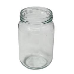 Glas Vase Marmeladenglas D09cm H15cm