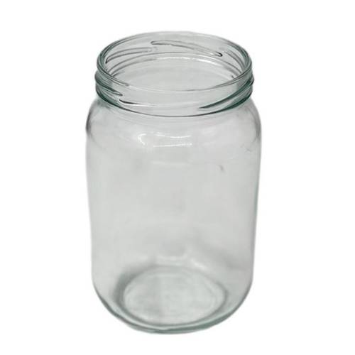 Glas Vase Marmeladenglas D09cm H15cm