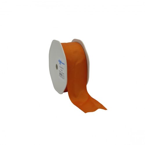 Band Stoff+Draht orange 40mm 20m 