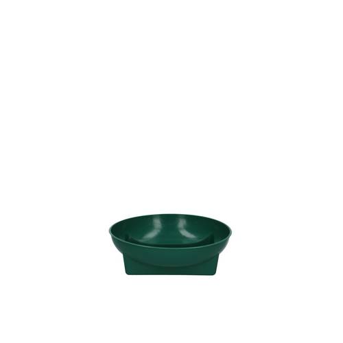 Schale Rund/4-eck grün 16cm
