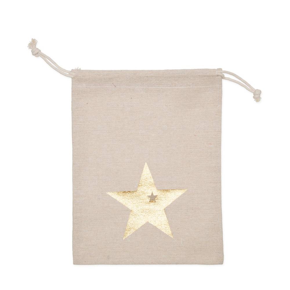 Tasche Cotton Star natur D18cm H24cm